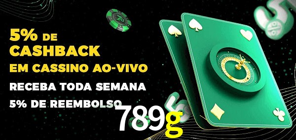 Promoções do cassino ao Vivo 789g